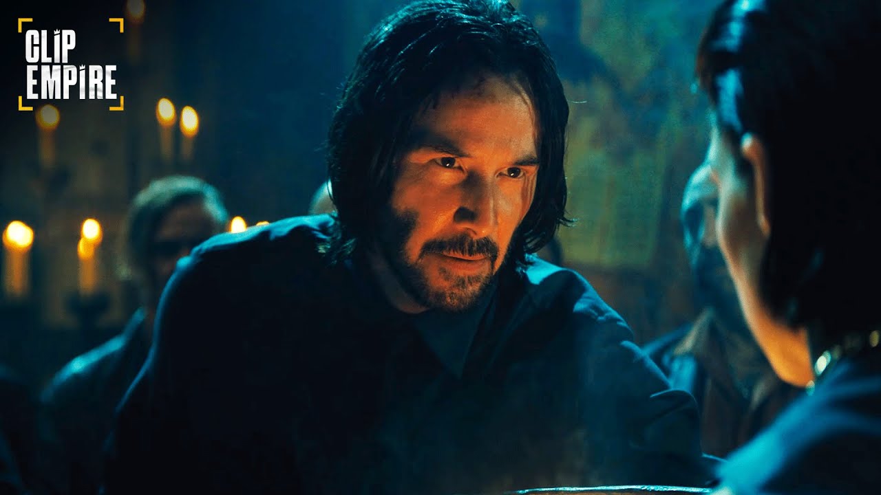 John Branded by the Russians in a Ritual of Power | John Wick: Chapter 4