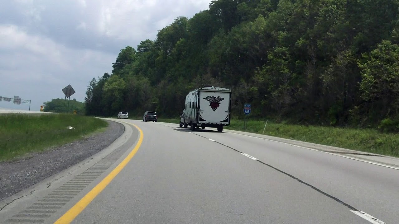 Interstate 68 - West Virginia (Exits 10 to 23) eastbound