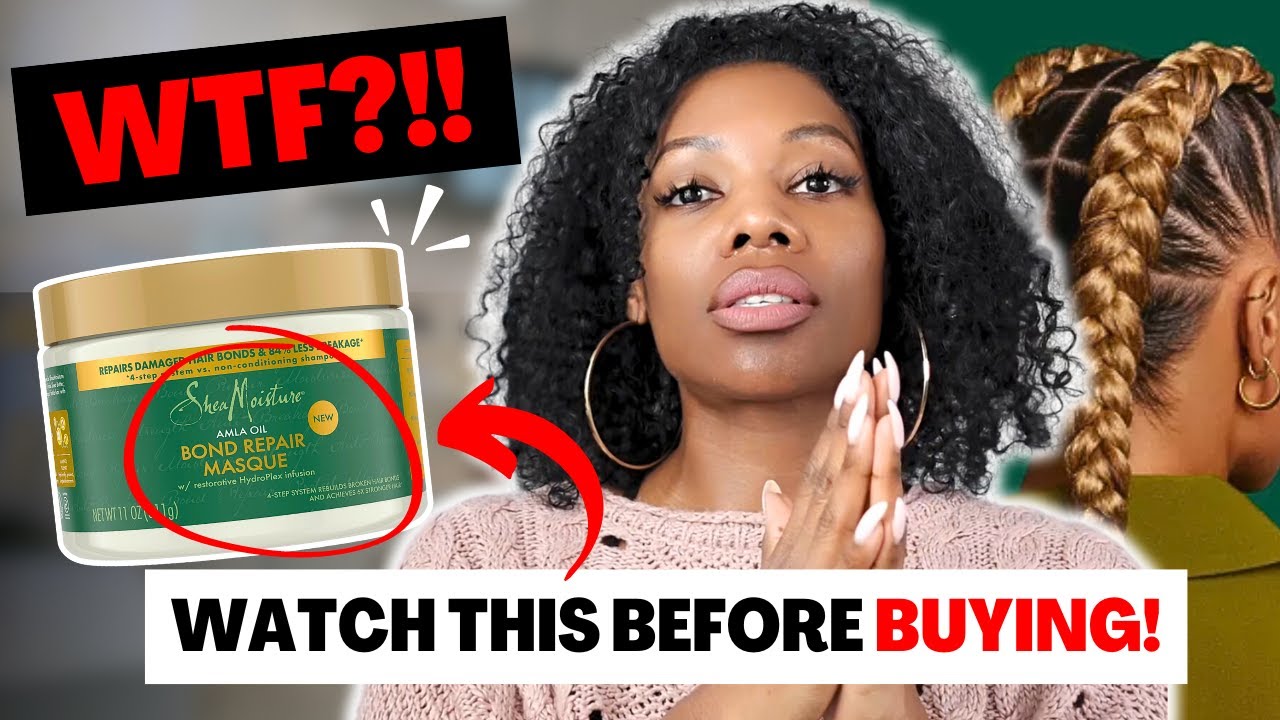 Shea Moisture Bond Repair System Review - WTF! Olaplex and K18 might have a problem!