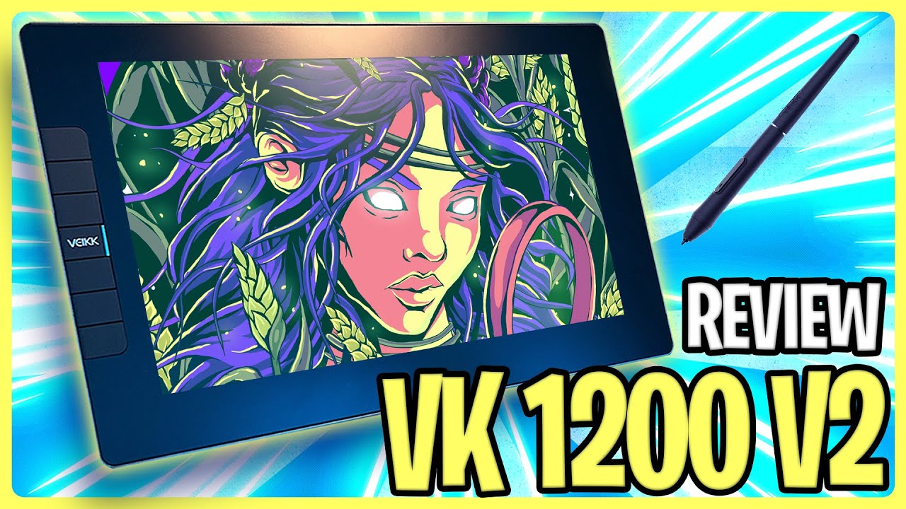 Best Cheap Drawing Tablet With Screen - Veikk VK1200 V2
