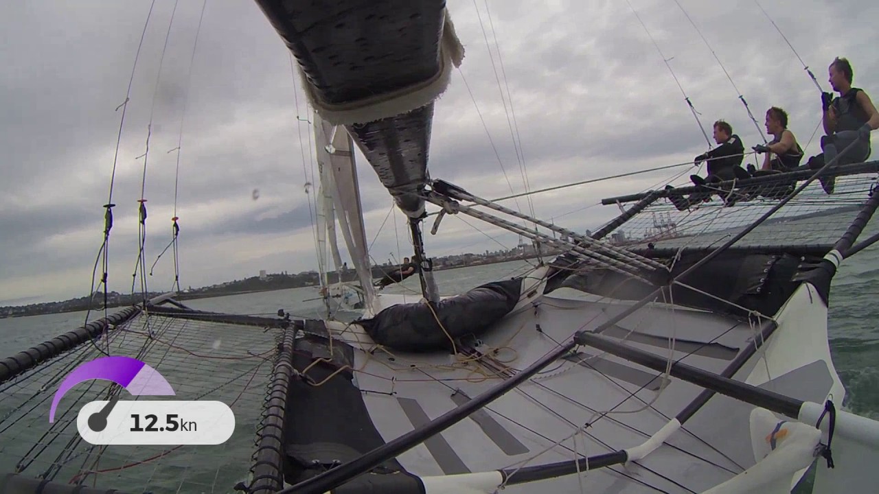 chasing the Foiling R Class