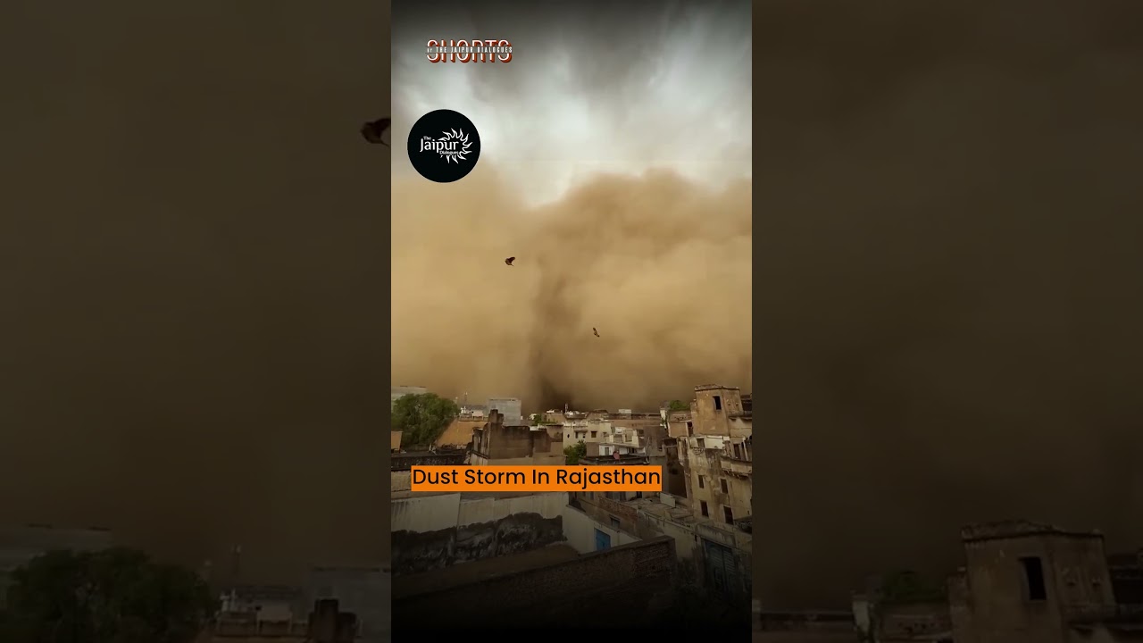 Dust Storm In Rajasthan