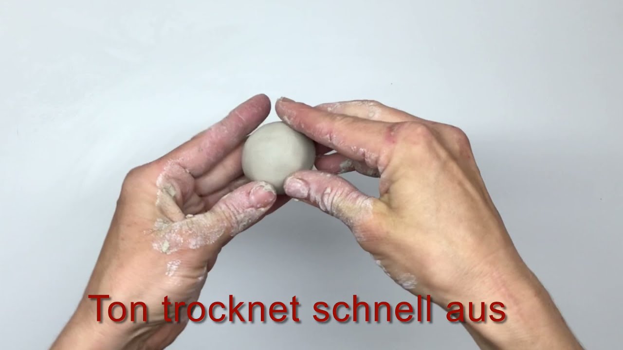Die Regeln bei der Bearbeitung von Ton
