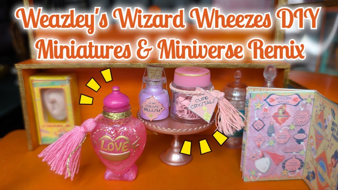 Wonder Witch Products by Weazley's Wizard Wheezes Miniverse Remix Miniatures