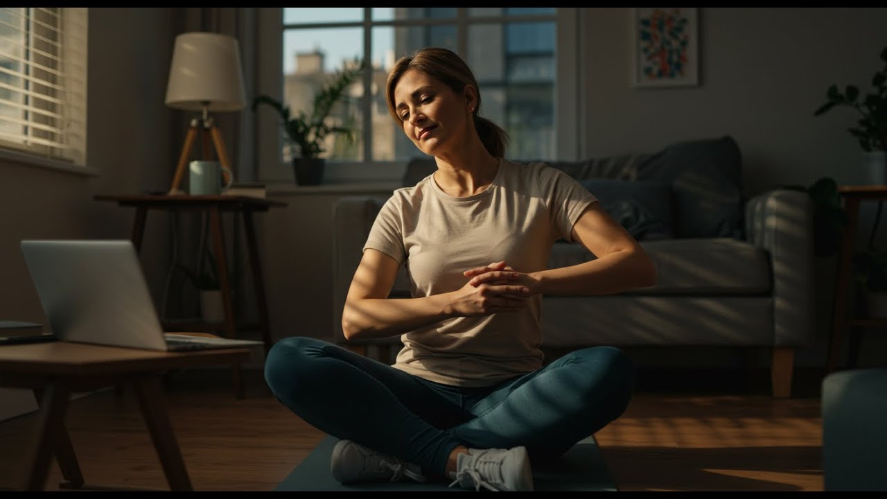 3 Ejercicios Simples para Derrotar el Estrs desde Casa.