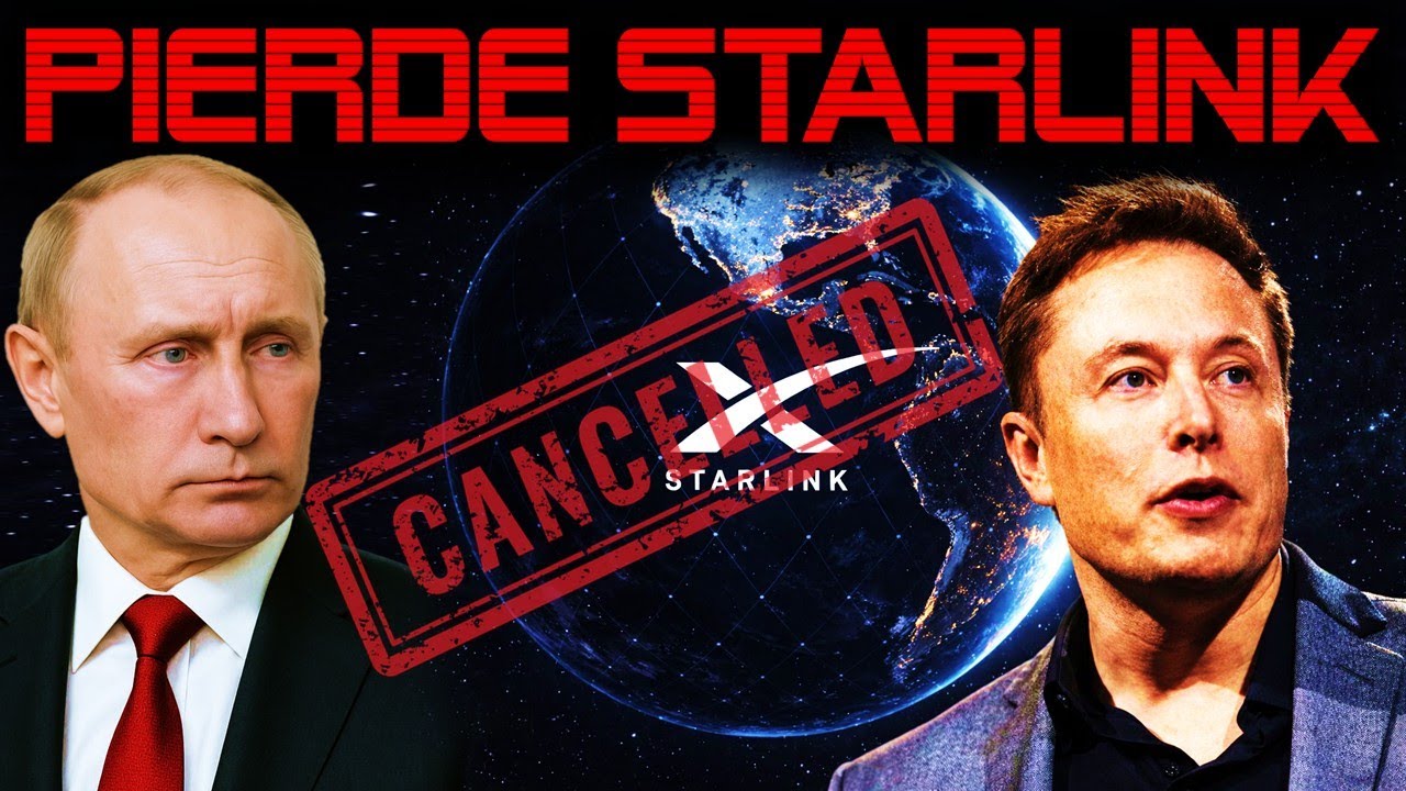 🚨 RUSIA SE QUED&Oacute; SIN STARLINK 🚨 &iquest;CUAL ES EL IMPACTO REAL PARA EL EJERCITO RUSO?