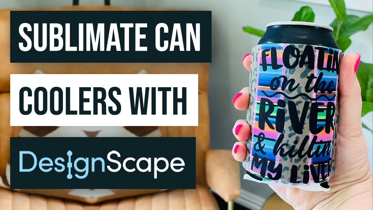 🥤 Sublimate Can Coolers With Design Scape