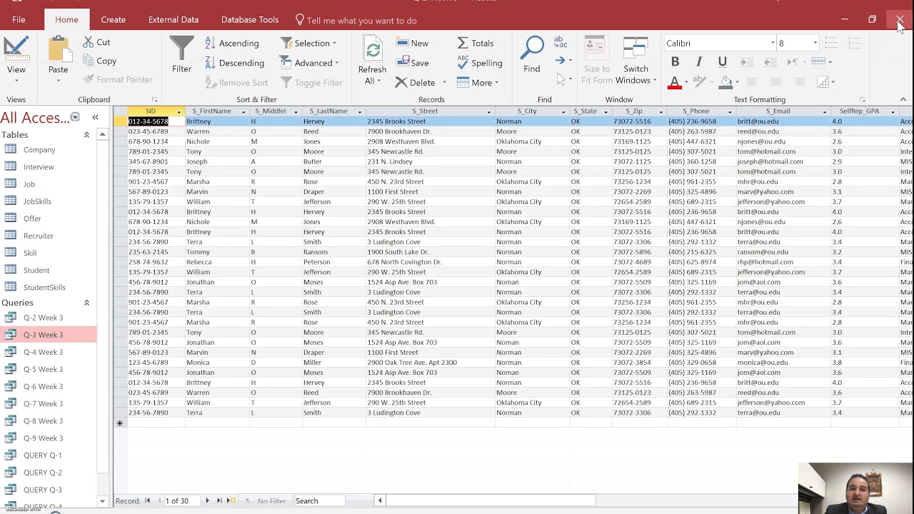 How to Make MS Access Show Tabbed Windows
