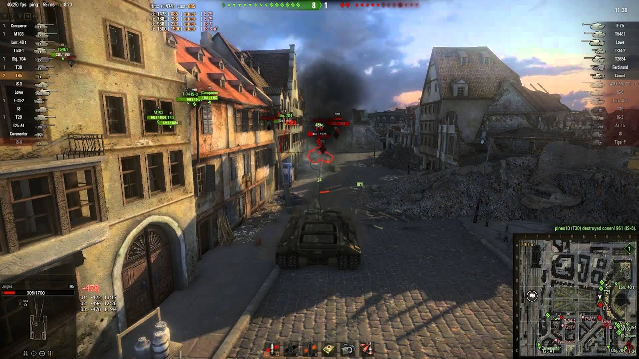 World of Tanks - T95 Tier 9 Tank Destroyer - The Turtle of DOOM!
