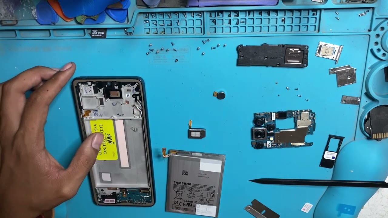 Cambio de pantalla Samsung A53 5g original (Screen Remplacement)