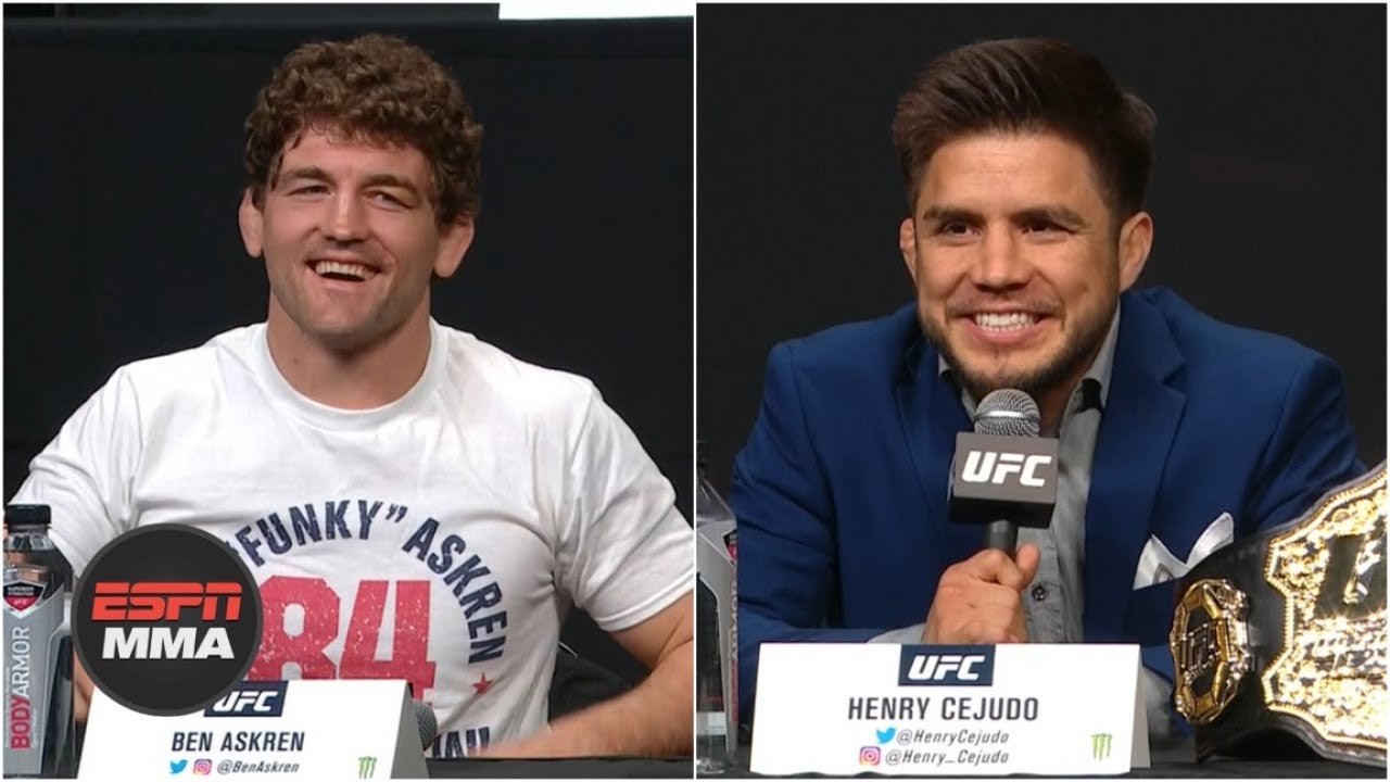 Ben Askren, Henry Cejudo and the best of the UFC Seasonal Press Conference | ESPN MMA