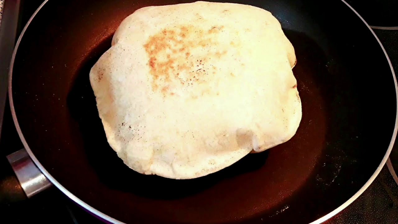 Надувные лепёшки (balon ekmek). Отлично к завтраку и не только. Как всегда проще простого.