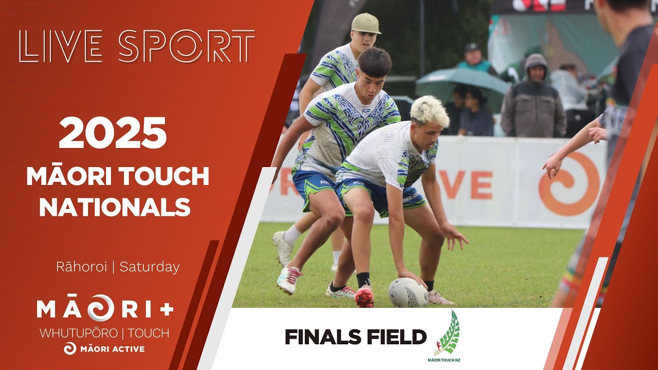 TOUCH | 2025 Māori Touch Nationals |Day 1| Finals Field | 30M Tamatoa Kirikiriroa v Raukawa ki Runga