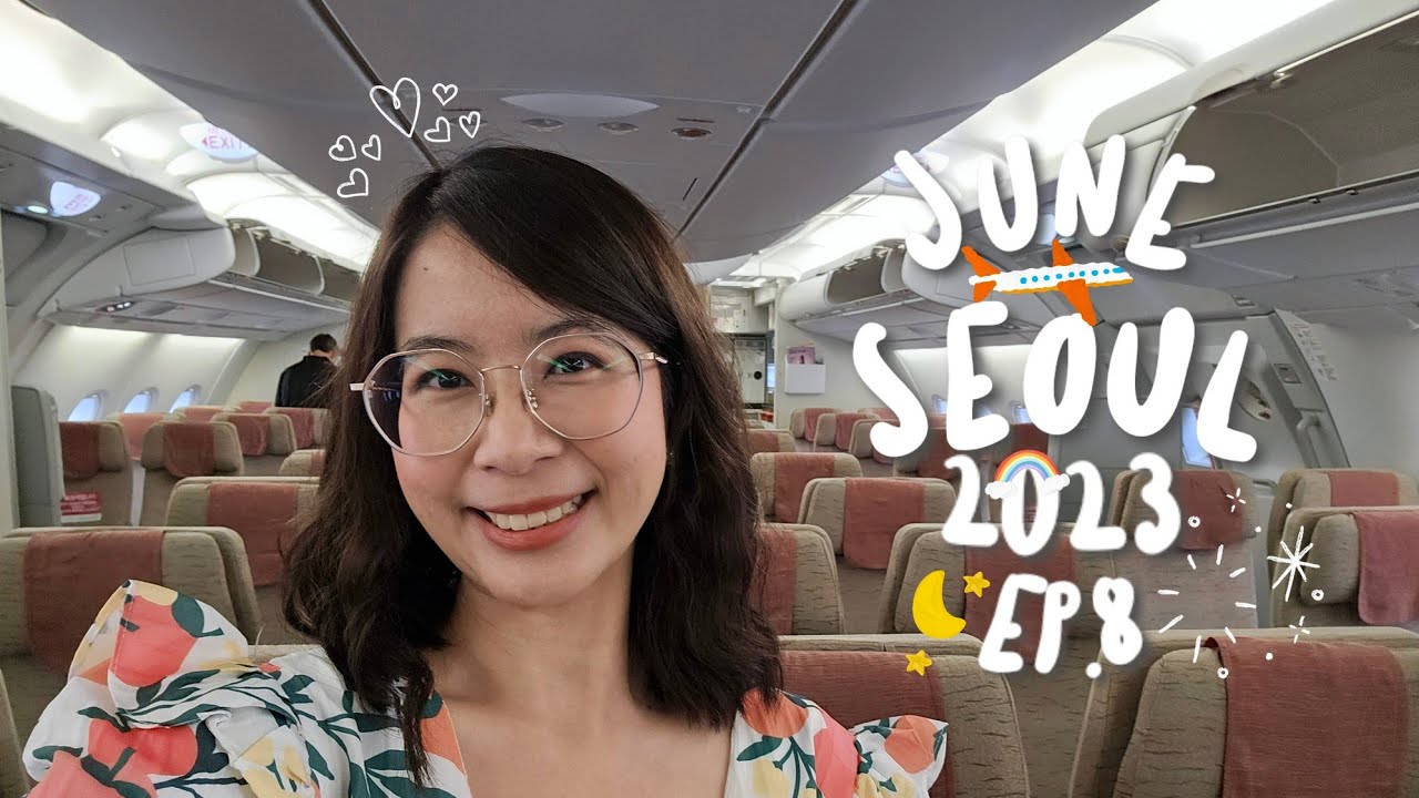 June SEOUL EP.8 💜 บินกลับไทยกับ Asiana airlines บนเครื่องบิน A380 Upper deck | VLOG 2023 | NiraNottt