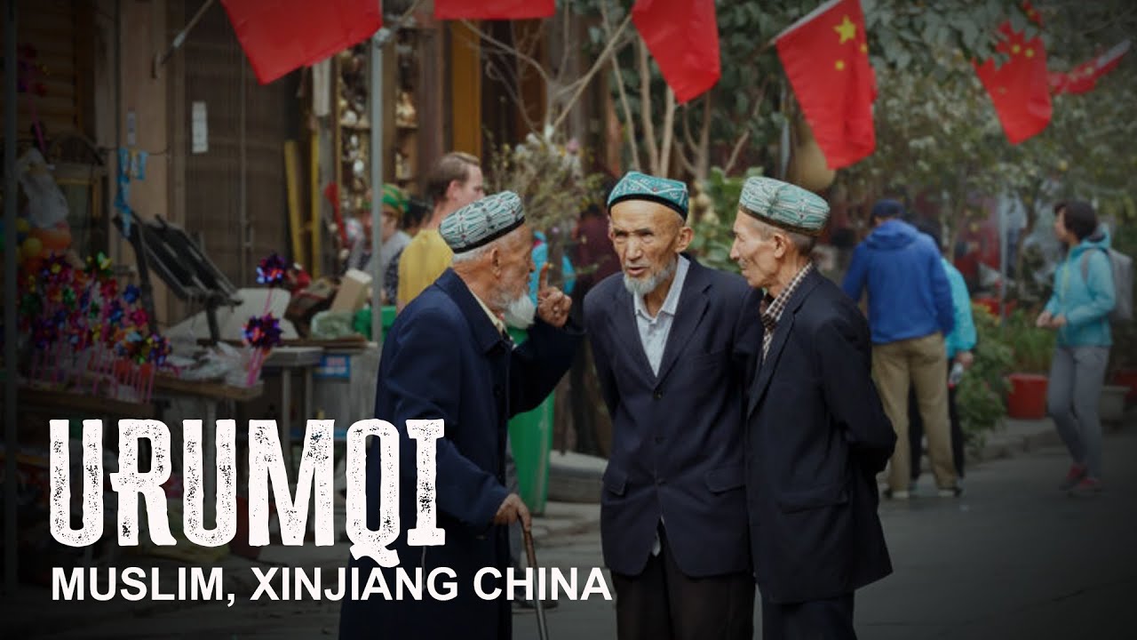URUMQI ibu kota Uighur Xinjiang yang semarak Muslim mayoritas