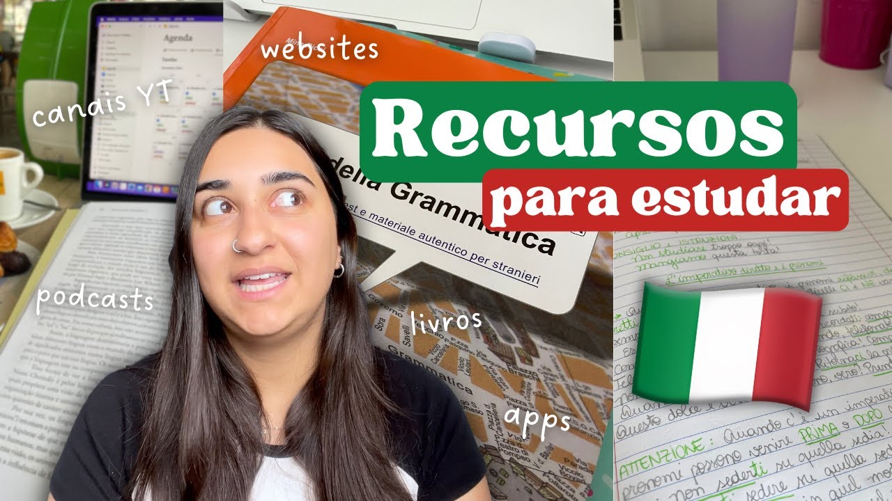 Recursos para aprender ITALIANO sozinho 🤌🏼🇮🇹