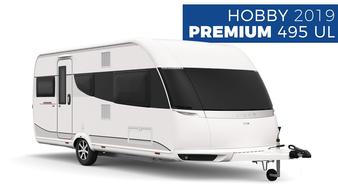 Przyczepa kempingowa Hobby Premium 495 UL 2019 - widok 360&deg;