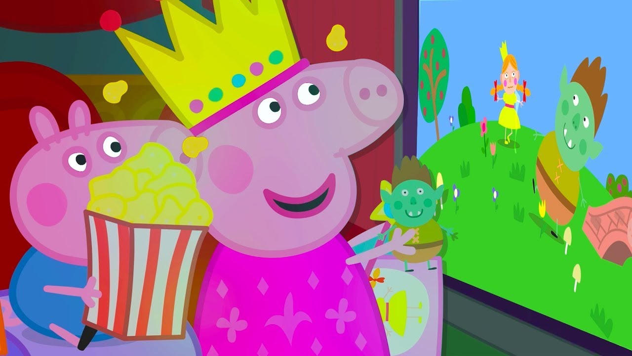 Peppa Pig Tales 🍿 A Trip To The Movies! 🎞 Peppa Pig Episodes