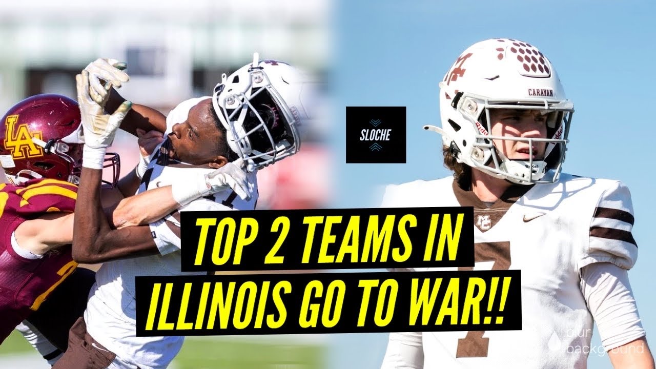 GAME OF THE YEAR!! #1 Mount Carmel vs  #2 Loyola Academy!