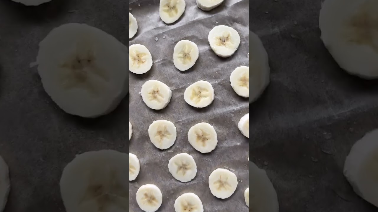 BANANENCHIPS 🍌Wusstet ihr, dass man Bananenchips so einfach selbst machen kann?Ihr schneidet