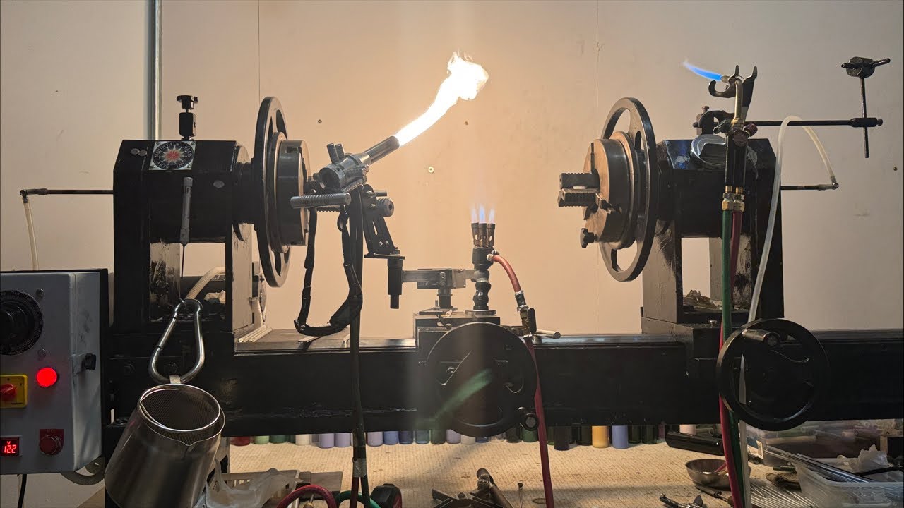 Live Glassblowing - Shot Glasses & Erig Toppers - Handmade American