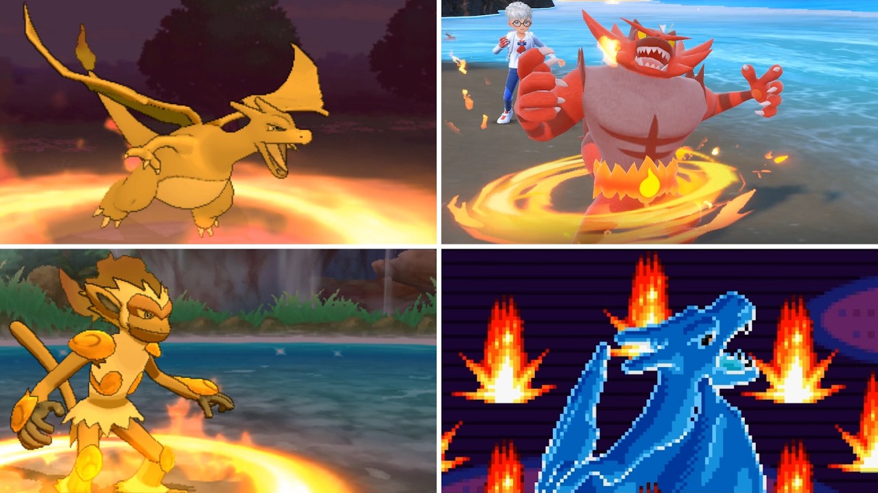 #307 Blast Burn - Gen 3-9 Pokémon Move