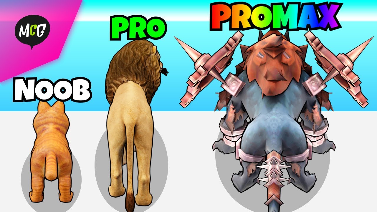 Aku Mengevolusi Kucing Dari Kecil Sampai Besar!