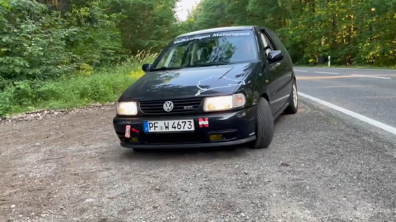 Polo 6N GTI  Friedrich Motorsport Gr. A ESD Fly By und Onboard Sound