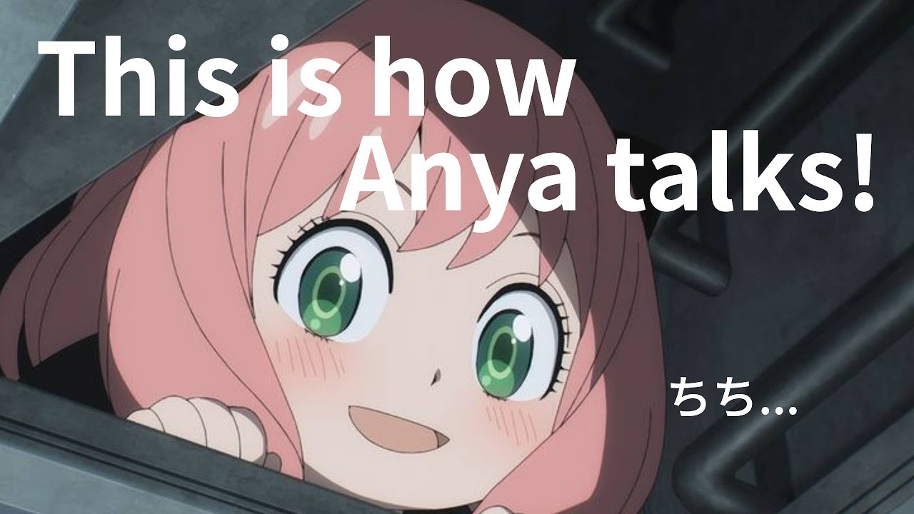 How to Talk Like Anya from SPY FAMILY | Avoid talking like her
