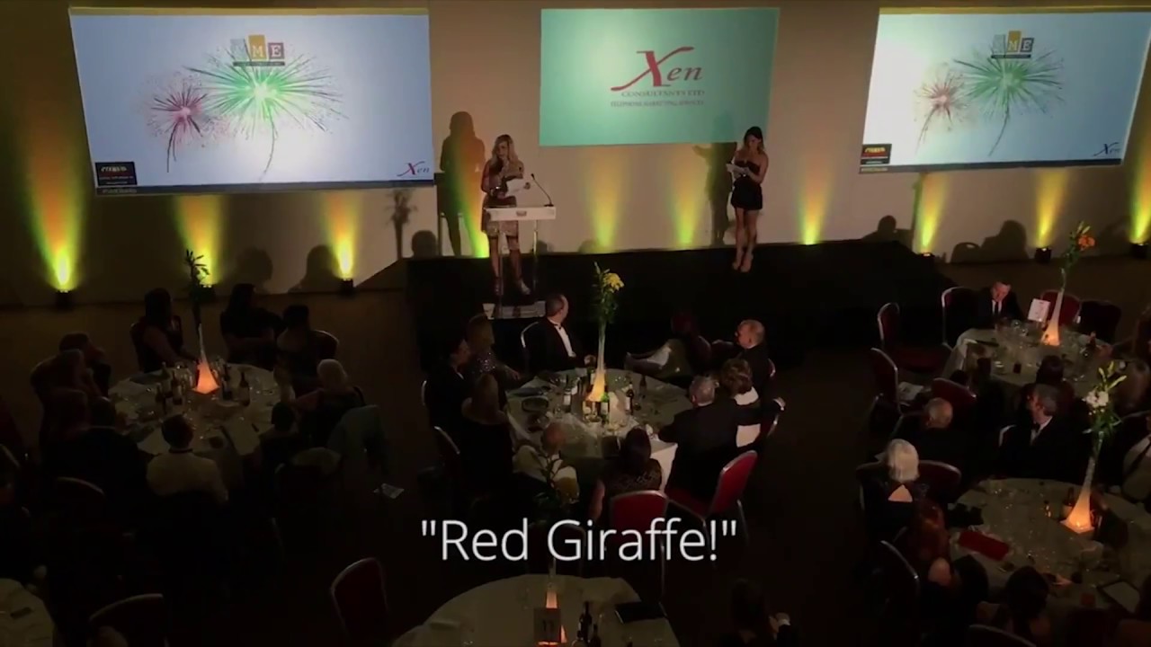 SME Awards Winner! Milton Keynes web design agency Red Giraffe wins Enterprising Business Award 2017