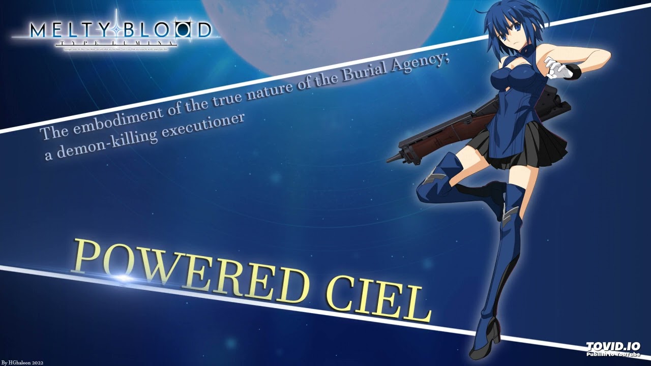 Melty Blood Type Lumina OST - "Battle at the Threshold" (Powered Ciel's Theme)
