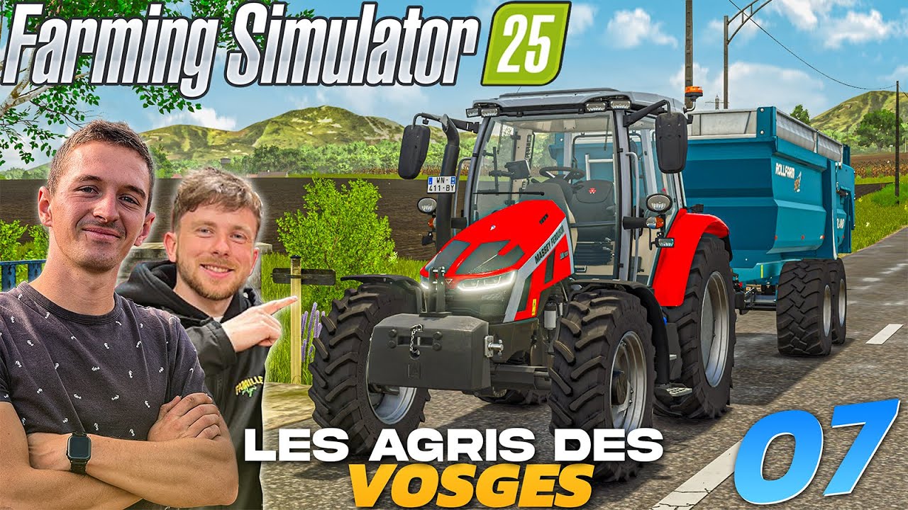 LE MASSEY EST À NOUS ! LES AGRIS DES VOSGES ! Avec Germain