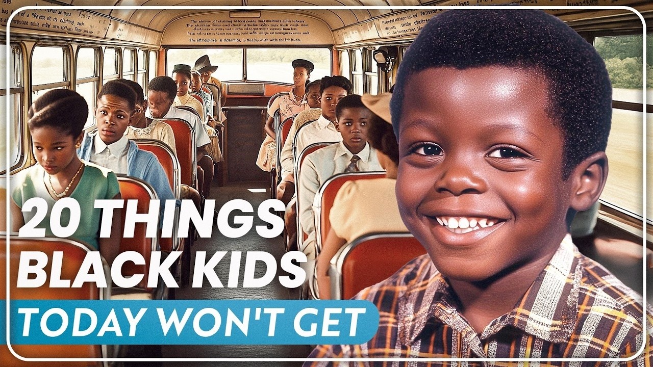 20 Things From The 1960s, Black Kids Today Will Never Understand!