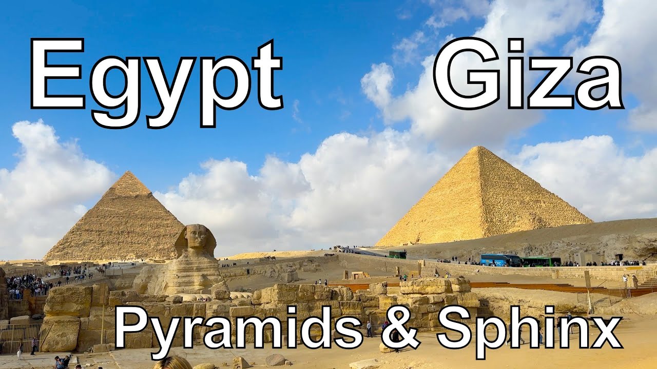 【エジプト #5】 ギザのピラミッドとスフィンクス | Giza Pyramid Complex