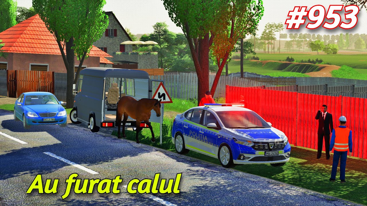 Ролевая игра на Думешти ///ОНИ УКРАЛИ ЛОШАДЬ [Эпизод 953]-Farming Simulator 19