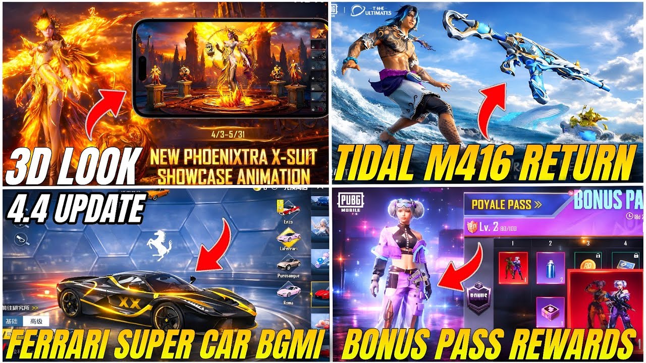 PHOENIXSTAR X-SUT 3D LEAKS 🤩 CARNIVAL X-SUT CONCEPT 🔥 TIDAL M4 RETURN 🤩 A18 BONUS PASS | BLOOD RAVEN