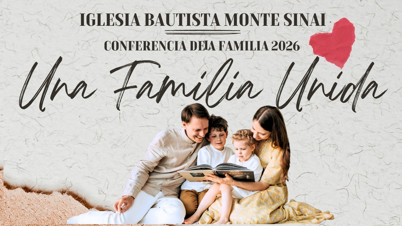 CONFERENCIA DE LA FAMILIA 2026- TUS CARGAS EL LLEVARA