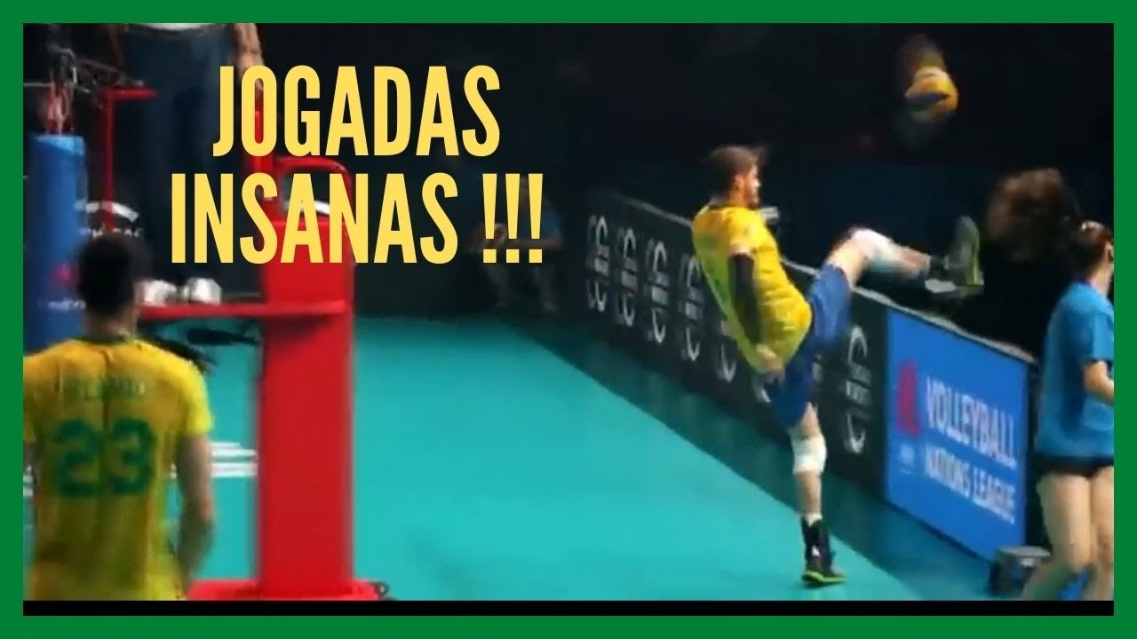 Volei - Jogadas e lances incr&iacute;veis no Voleibol
