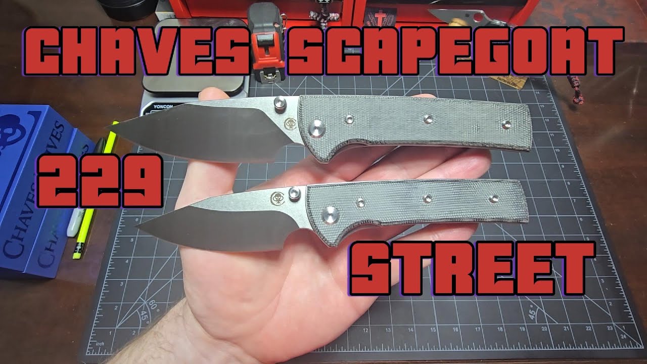 @ChavesKnives SCAPEGOAT - Еще одна великолепная модель от Chaves Knives!! Стильный дизайн!