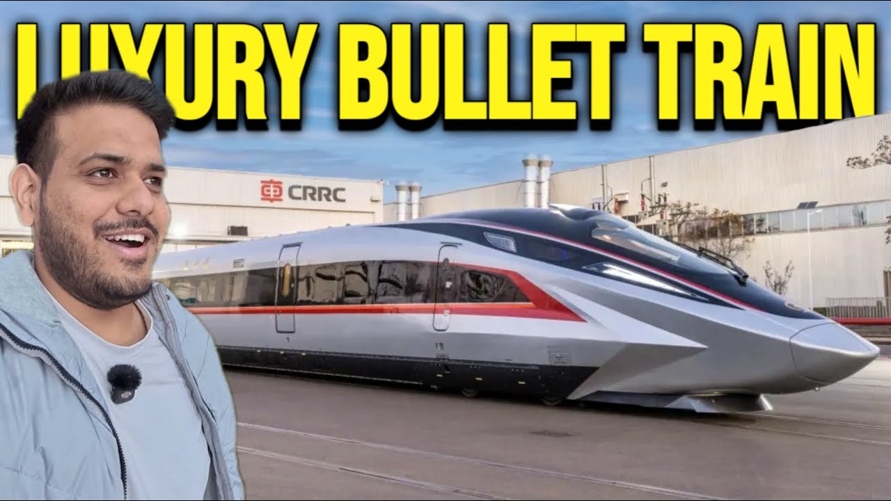 Luxury Bullet Train In China 🇨🇳 -  India To Australia By Road 🇮🇳