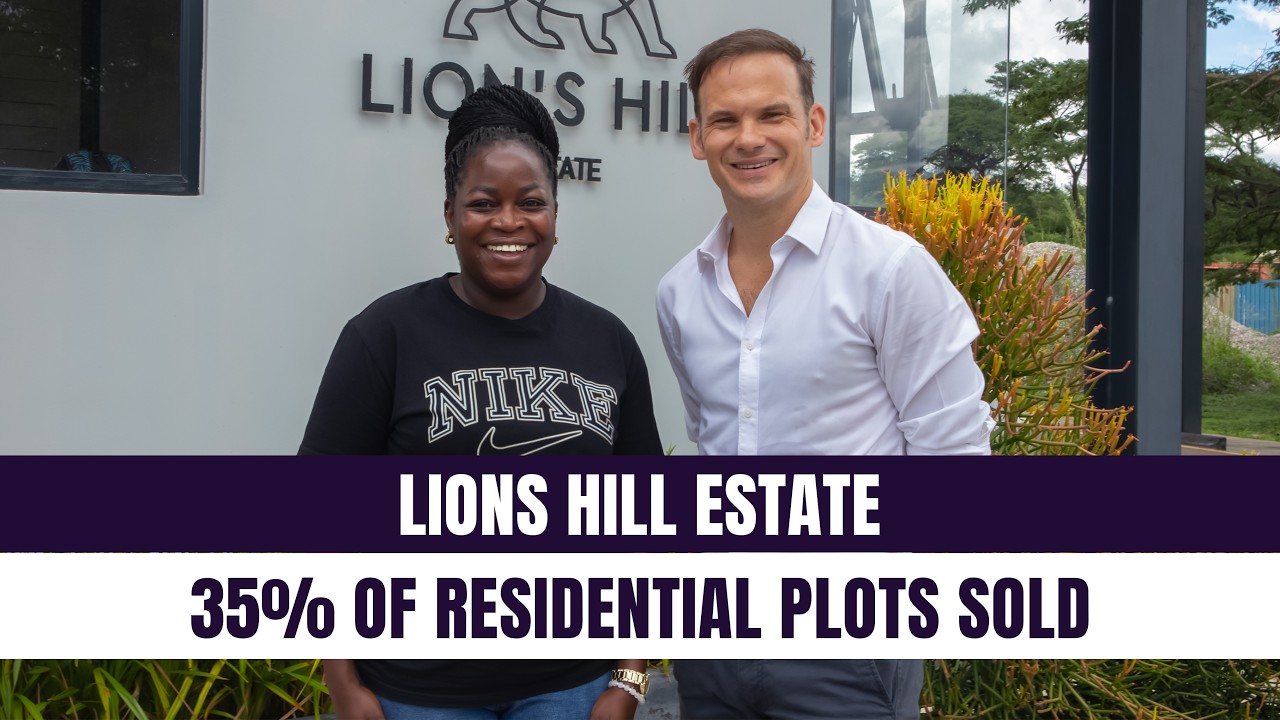 LIONS HILL ESTATE - 35% of Residential Plots Sold