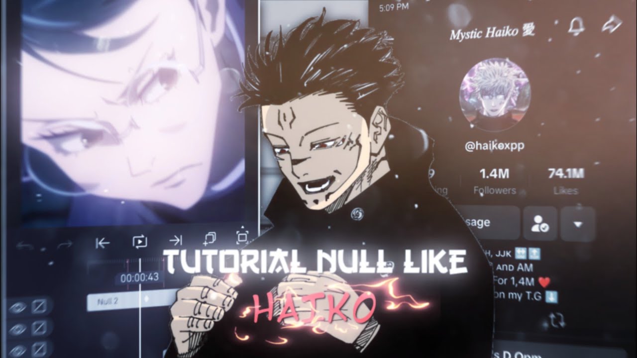 tutorial null like haiko #animeedit #edit #mangaedit #jjkedit #tutorial