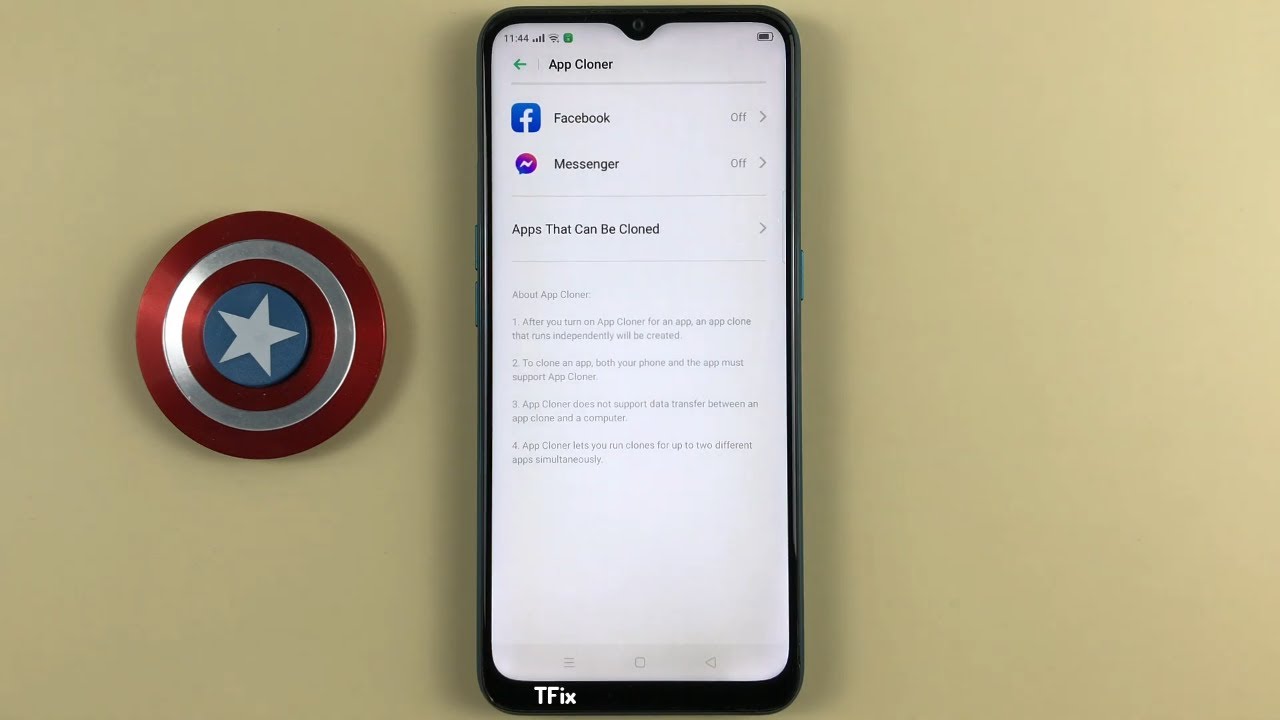 Clone apps on OPPO A31 Android 9