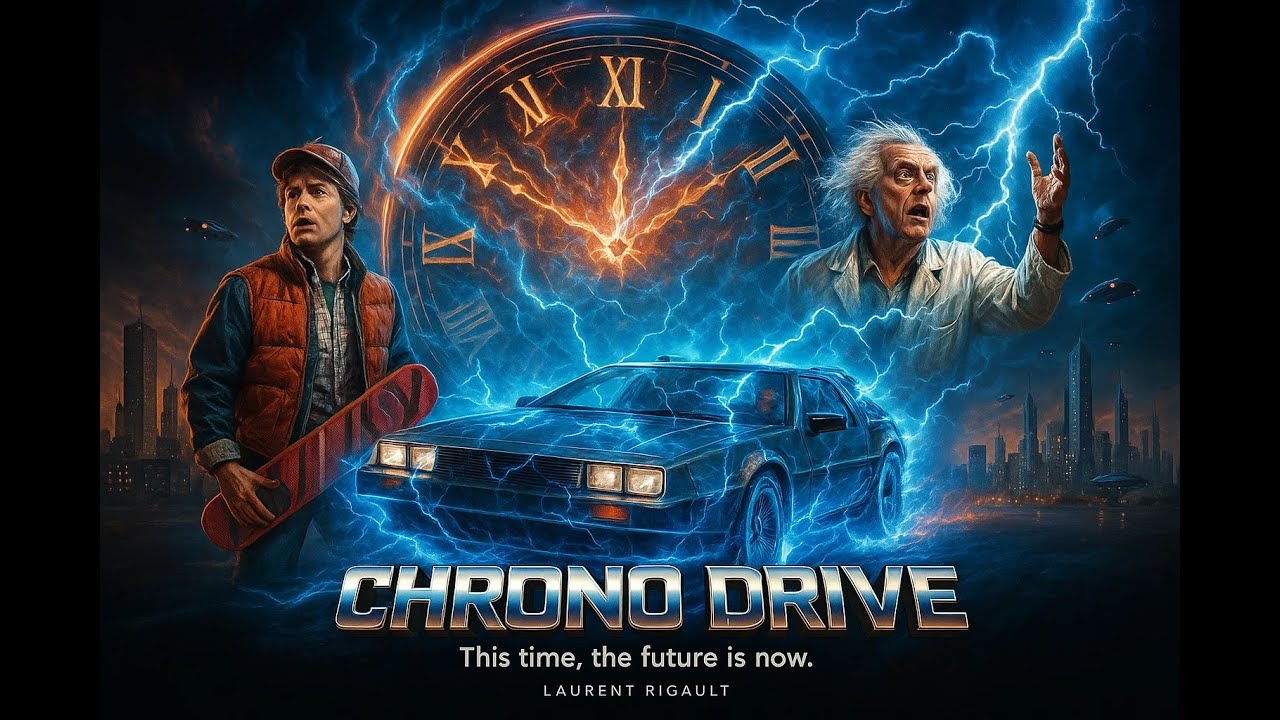 Laurent Rigault - Chrono Drive - Clip Audio 2025 (back to the future)