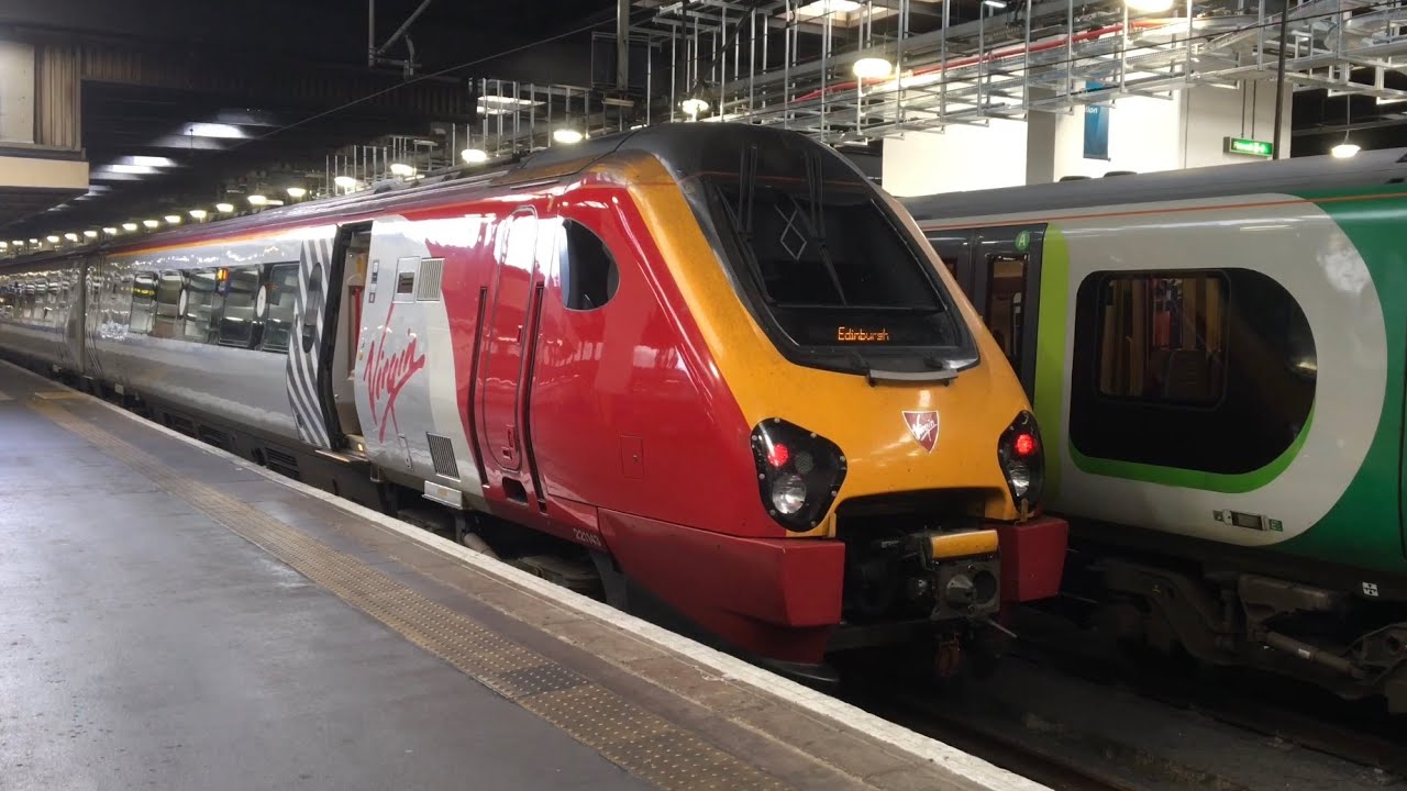 08:17 Preston to London Euston via Birmingham New Street - Class 221 Virgin Trains Super Voyager