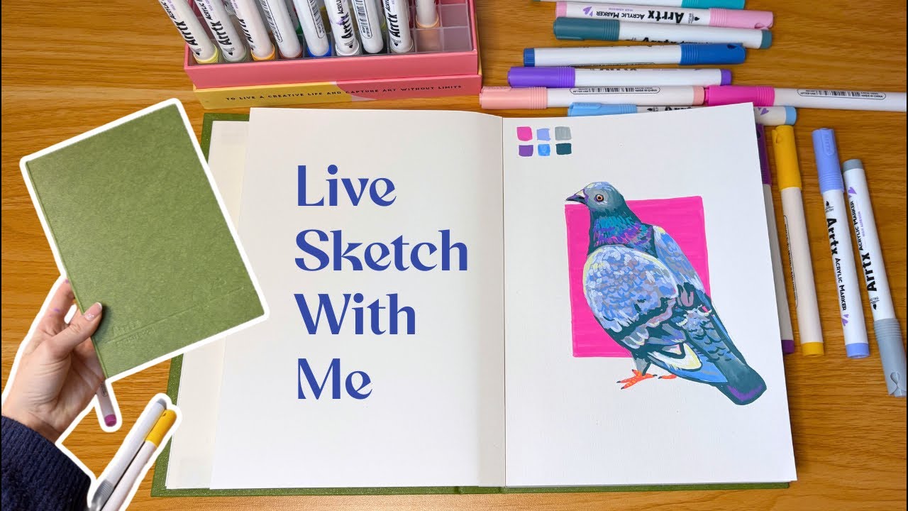 Sketch with me Live Workshop - Nederlands