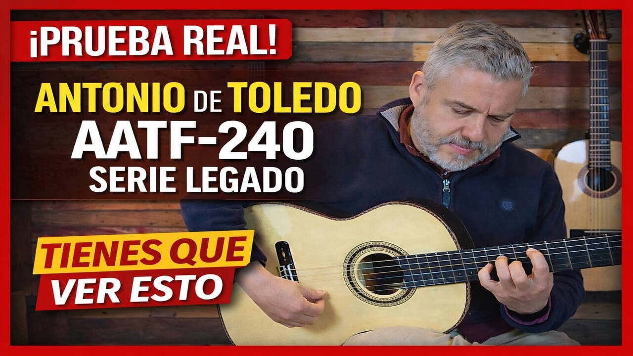 ►► Asi suena la nueva Guitarra Flamenca Antonio de Toledo AATF-240 [Serie Legado] 