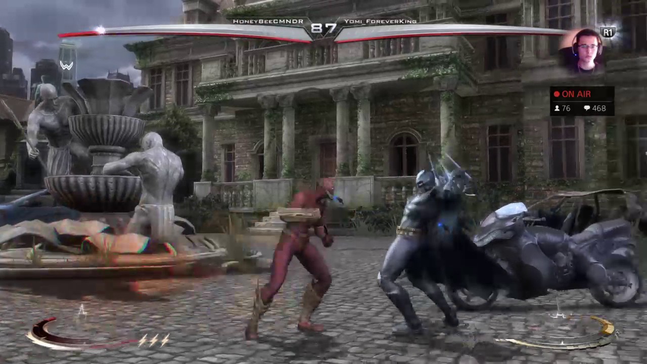 Injustice: HoneyBee (Flash) vs ForeverKing (Various) Long Set