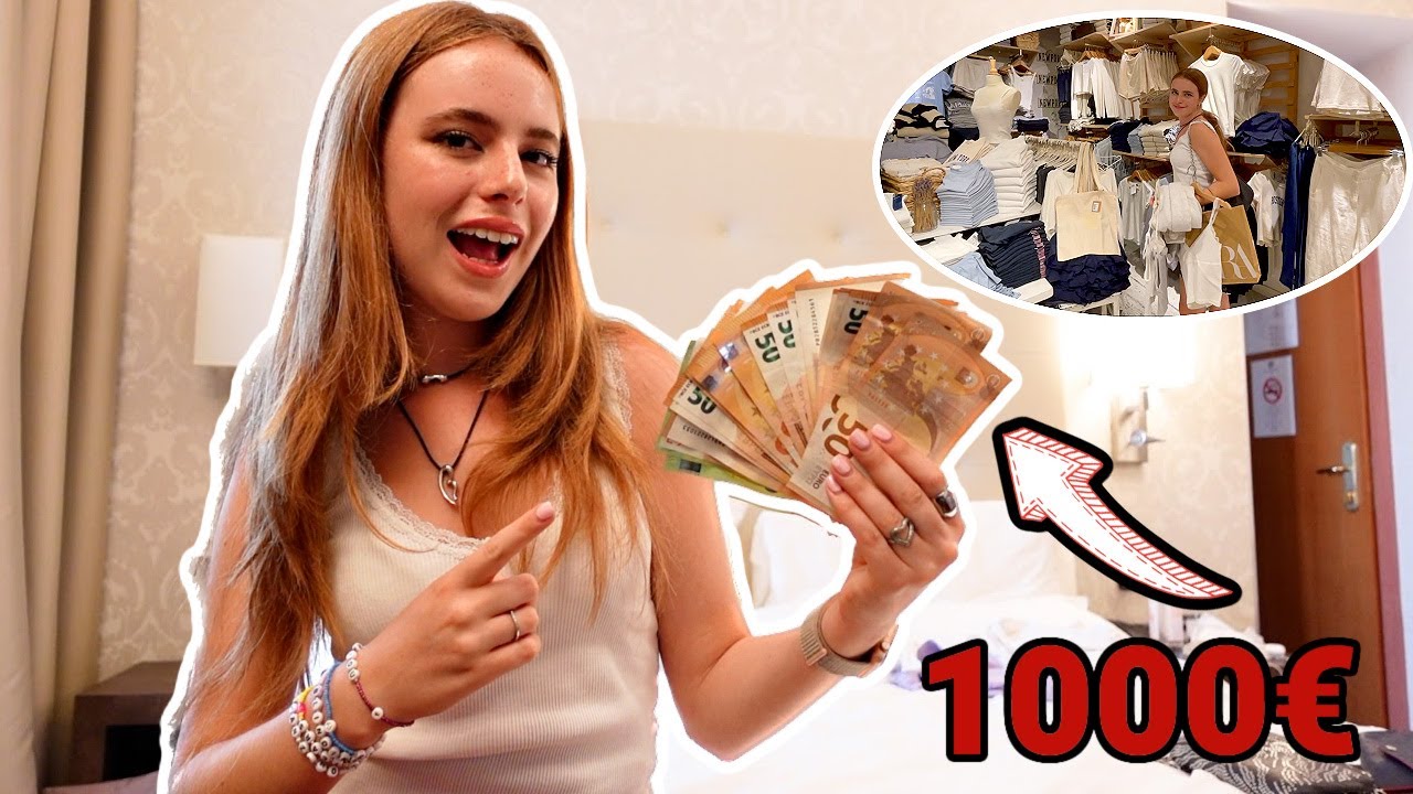 Έλαβα 1000€ για 24 ώρες!!!! Τι αγόρασα;;;🛍🛍🛍