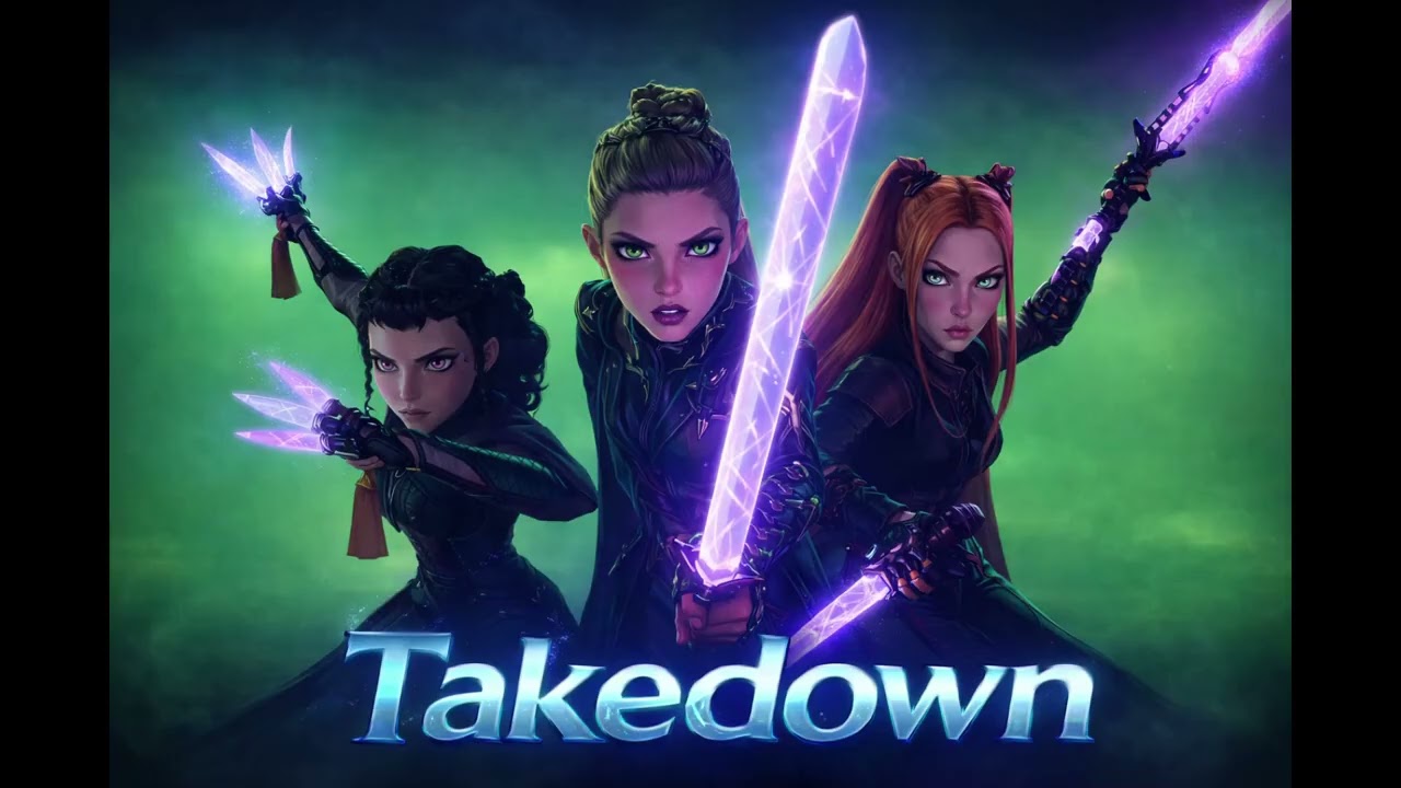 Huntrix /Takedown_Kpod demon hunters